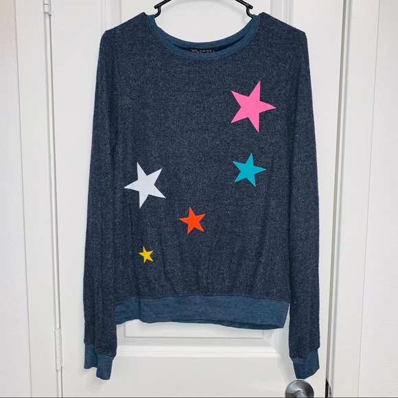 LAST XS! NWT Wildfox | Star Scatter Sweater - Picture 3 of 11